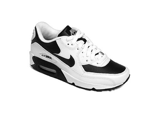 Nike Kinder Sportschuhe Air Max 90 (gs), weiß/schwarz