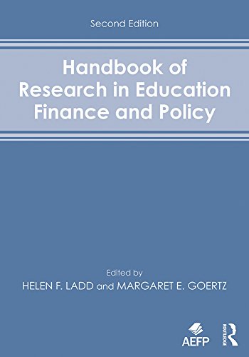 Handbook of Research in Education Finance and Policy