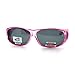 Womens Polarized Fit Over Glasses Rhinestone Sunglasses Oval Rectangular