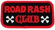 Road Rash Club Patch Embroidered Iron-On Motorcycle Biker Emblem