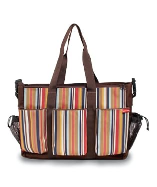 Skip-Hop Double Duo Bag - Uptown Stripe
