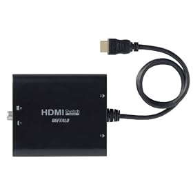 �o�b�t�@���[�R�N���T�v���C BUFFALO HDMI�ؑ֊� 2�|�[�g �R���p�N�g�^�C�v BSAK201