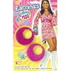 Pink Mod Glitter Earring