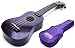 Purple Soprano Ukulele: 4 String Starter Ukelele + Uke Bag