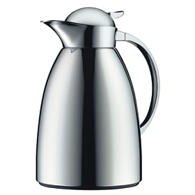 Click here to buy Alfi 30442000100 Albergo Chrome Plated 8-Cup Tea or Coffee Carafe by Kaiser Bakeware Alfi.