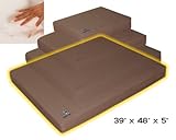 DELUX DreamyPet Orthopedic Memory Foam Dog Pet Bed - Extra Large, 5