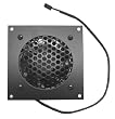 Coolerguys PRO-Metal Series Single 80mm Cooling kit CabCool801-M with Preset Thermal Controller