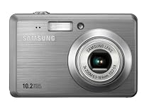 Samsung ES55 Digitalkamera (10 Megapixel, 3-fach opt. Zoom, 6,4 cm (2,5 Zoll) Display, Bildstabilisator) silber
