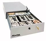 Master Lock 7118D Locking Cash Drawer With 9 Compartment Tray