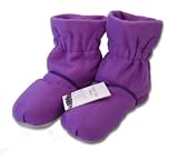 Purple Fleece Toasty Toes Boots: Microwaveable Wheat Bag Slippers Fragranced With Relaxing Lavender
