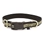 Premier Pet Fido Finery Quick Snap Collar Size Medium 3/4-Inch Preppy Puppy Plaid