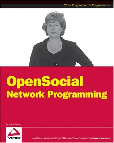Cover image : OpenSocial Network Programming (Wrox Programmer to Programmer)