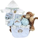 Monkey Baby Boy Gift Basket