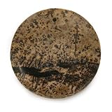 Paint Brush Jasper Round Pendant 40mm Drilled