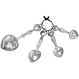 Ganz 4-Piece Measuring Spoons Set, Hearts