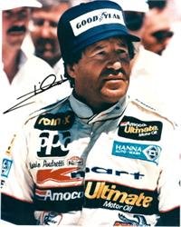 Buy Mario Andretti autographed 8x10 Photo (Pose) Indianapolis 500, Daytona 500, and Formula One... by No manufacturer