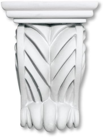 HDP Moldings 3-11/16" Height x 2-5/8" Width x 1-3/8" Depth, Polyurethane Decorative Corbel
