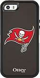 OtterBox DEFENDER SERIES Case for iPhone 5/5s/SE - Retail Packaging - NFL BUCCANEERS (BLACK/NFL TAMPA BAY BUCCANEERS)