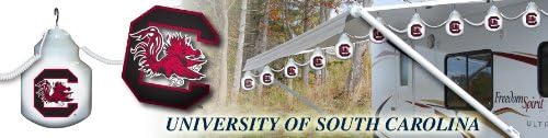 Polymer Products LLC NCAA-SC100515 University of South Carolina Ten Globe String Light Set