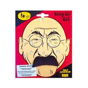 Childrens Toyshop  Third Party New : Alf Garnett Moustache Black