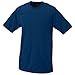Augusta Sportswear Men's Standard Wicking T-Shirt, Navy, Large