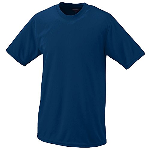 Augusta Sportswear MEN'S WICKING T-SHIRT 2XL NAVY