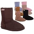 Bearpaw Women's Suede & Shearling Sheepskin 8 Inch Boot - Style 410