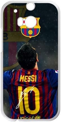 FC Barcelona Lionel Messi HTC One M8 Cell Phone Cases Cover Popular Gifts(Laster Technology)