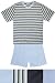 BellaDonnaModen Herren Shorty Pyjama Kurz Gr.48/50-56/58