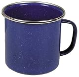 Email-Tasse Weis 0,35 l Durchmesser 8 cm - 