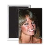 Farrah Fawcett - 3x2 inch Fridge Magnet - large magnetic button - Magnet