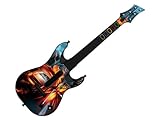Decorative Skin fits Guitar Hero 5 for PS2 & PS3 (GUITAR NOT INCLUDED), Item No. GTP0995-13