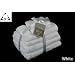 WHITE 650gsm 6pc Prestige 'Luxor' Egyptian Cotton Towel Bale Bundle Gift Set