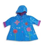 Wippette - Infant Girls Raincoat, Turquoise (Size 18-24Months)