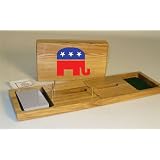 Republican Elephant Cribbage Board