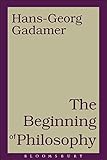 The beginning of philosophy