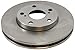 Durago Professional Series Front Vented Brake Rotor
