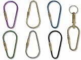 Malibu Key Rings R-101BR Versa-Link Quick Release Brass