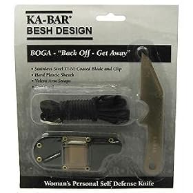 Ka-Bar Besh Boga, All Stainless Steel, Plain