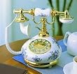 Golden Eagle 28466090083 9008 Porcelain Phone - Blue and White