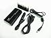 100W Universal Laptop/Notebook/iPAD DC(12V)/AC(110-240V)/USB Power 2-Way Car/Auto/Wall Adapter with 9 Tips