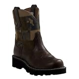 ARIAT Fatbaby Patchwork Western Riding Cowboy Boots 7 True to size Camo Patchwork Womens by Ariat