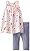 Pippa & Julie Little Girls' Flyaway Back Blouse and Legging Set