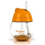 mOmma Rocking Cup with Straw 250ml, O...
