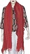 Long Wool Scarf Christmas Gift Designer Scarves Woolen Clothing In India 25 x 78 inches (psrf108)