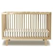 Oeuf Sparrow Crib in Birch