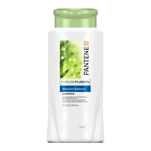 Pantene Pro-V Nature Fusion Shampoo, Moisture Balance, 25.4-Ounce (Pack of 2)