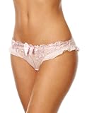 By Caprice Lilylou Brazilian Low Rise Women's Briefs Baby Pink Medium