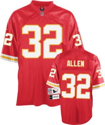 Marcus Allen Red Reebok NFL Premier 1994 Throwback Kansas City Chiefs Jersey - Large
