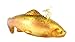 Old World Christmas Brown Trout Glass Ornament